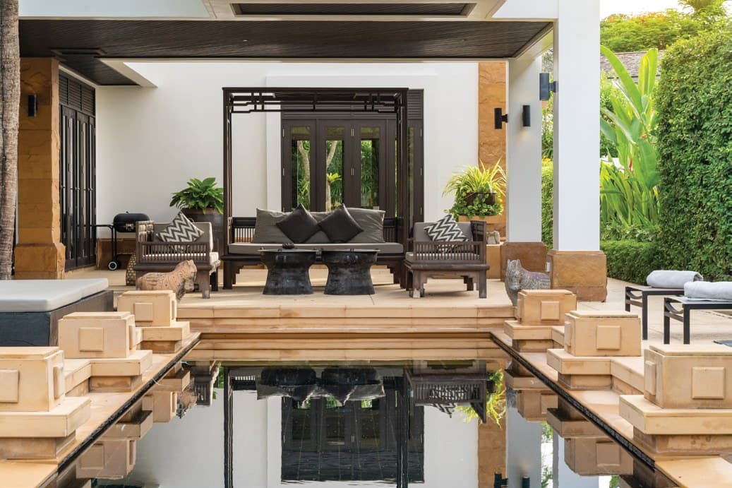 A finished hospitality interior by Elmassri Group
